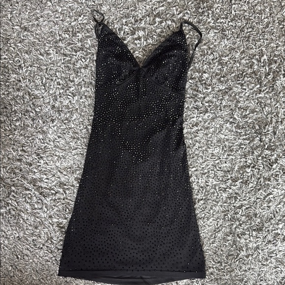 Black Beaded Dress - Picture 1 of 5